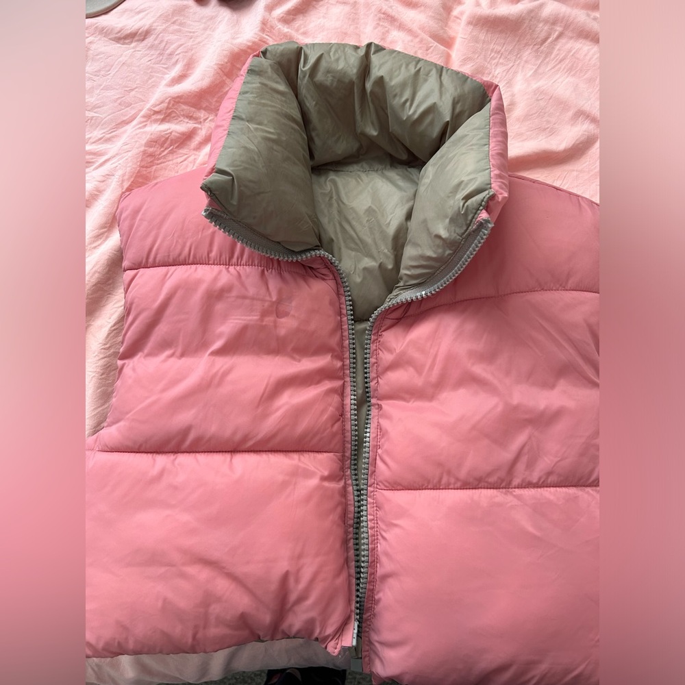 Zara Reversible Cropped Vest